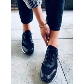 Baskets chaussettes noires Remy 1