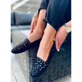 Kida Ballerines ajourées noires le noir 3
