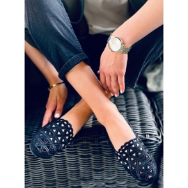 Kida Ballerines ajourées noires le noir 5