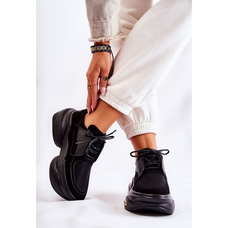 PS1 Baskets pour femmes Chaussures de sport Noir New Horizon 2