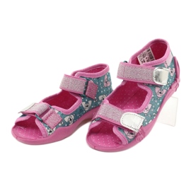 Chaussures pour enfants Befado 242P107 rose argent multicolore 2