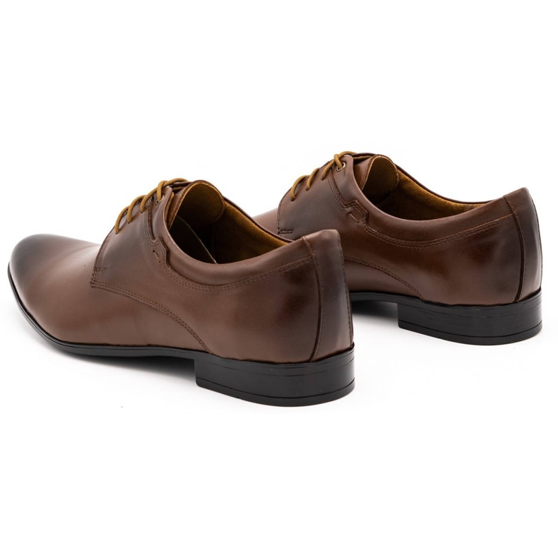 Olivier Chaussures habillées en cuir pour hommes 263LU marron brun 5