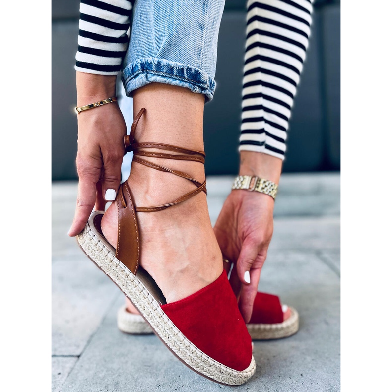 Andrina Espadrilles rouges pour femme 2 Andrina Espadrilles rouges pour femme 2