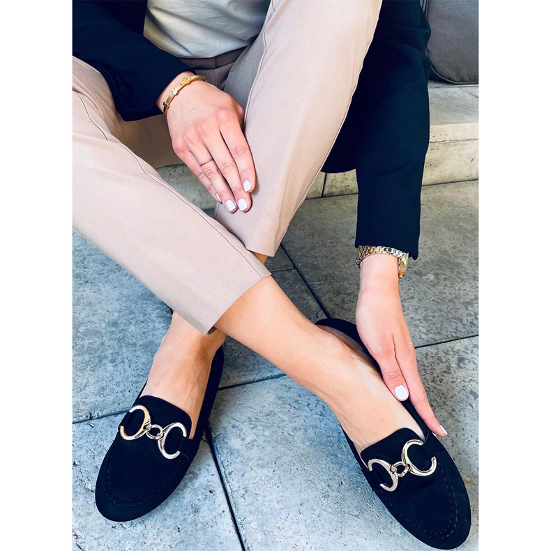 Mocassins femme Porter Noir 1