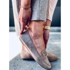 Mocassins femme Porter Kaki beige 2 Mocassins femme Porter Kaki beige 2