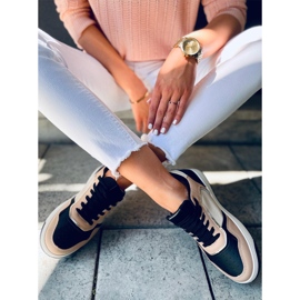 Baskets Izzie KAKI / NOIR, femmes le noir multicolore 3