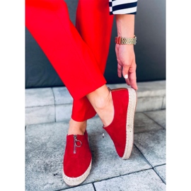 Espadrilles femme Flynn Rouge 1