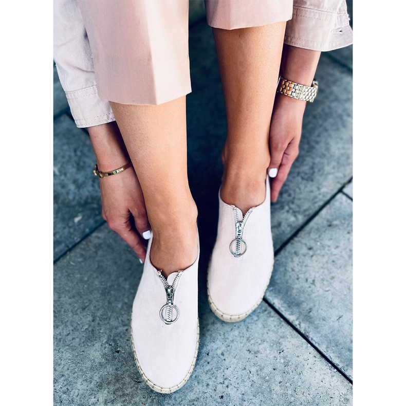 Espadrilles femme Flynn Nude beige 2