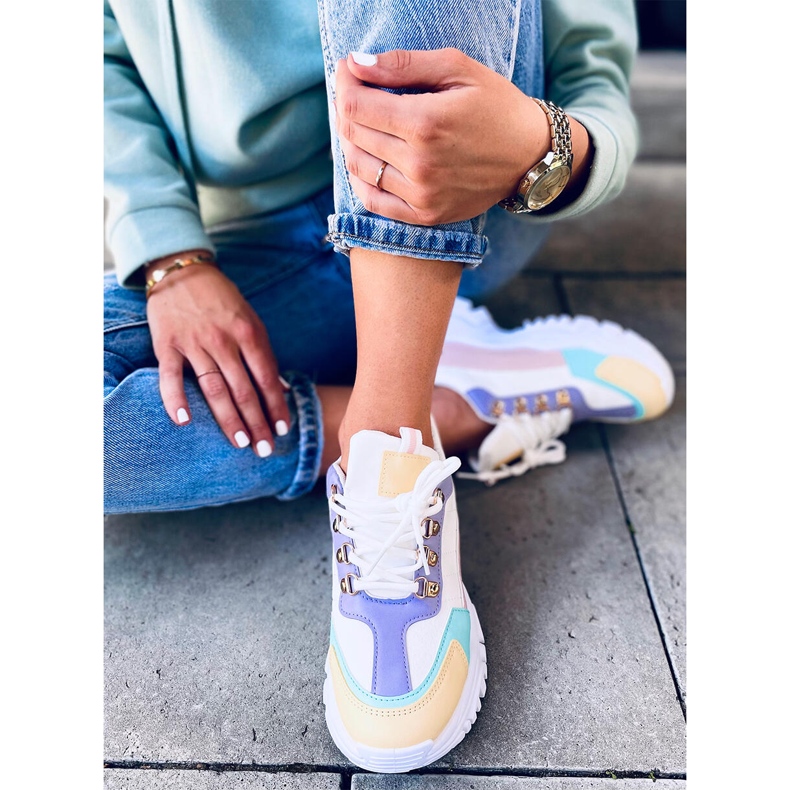 Baskets femme Dinky Color multicolore 1