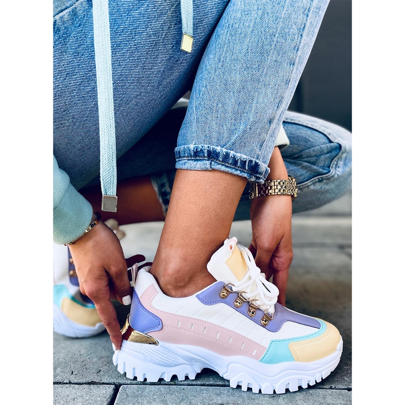 Baskets femme Dinky Color multicolore 2