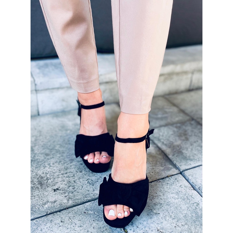 Sandales sur la plateforme Adella Black le noir 1 Sandales sur la plateforme Adella Black le noir 1