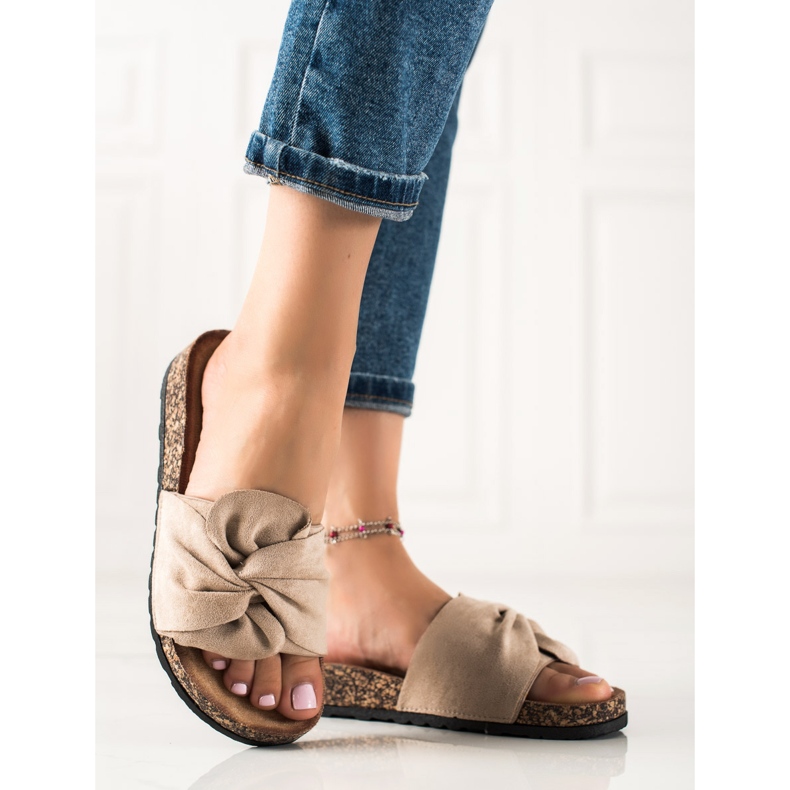 Seastar Pantoufles Décontractées Confortables beige 1