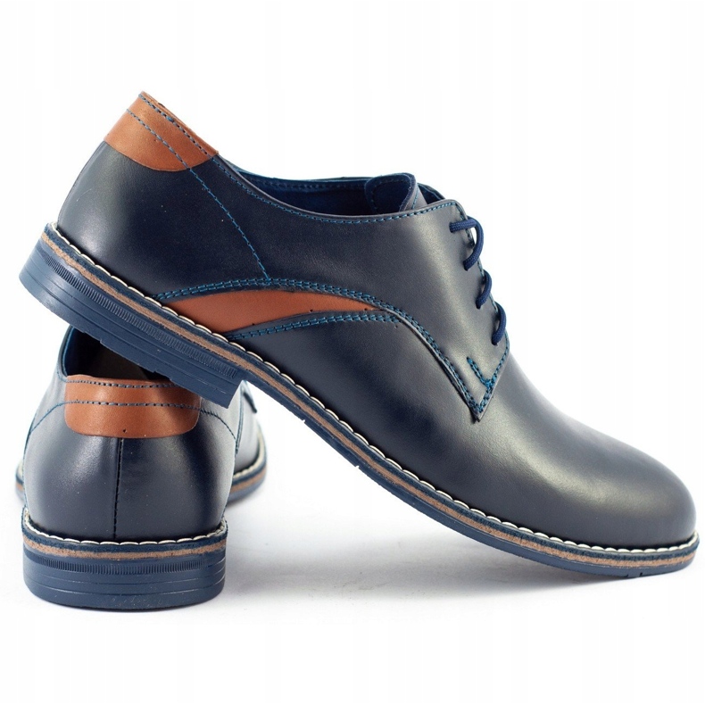 Lukas Chaussures élégantes pour hommes 253LU bleu marine 1 Lukas Chaussures élégantes pour hommes 253LU bleu marine 1