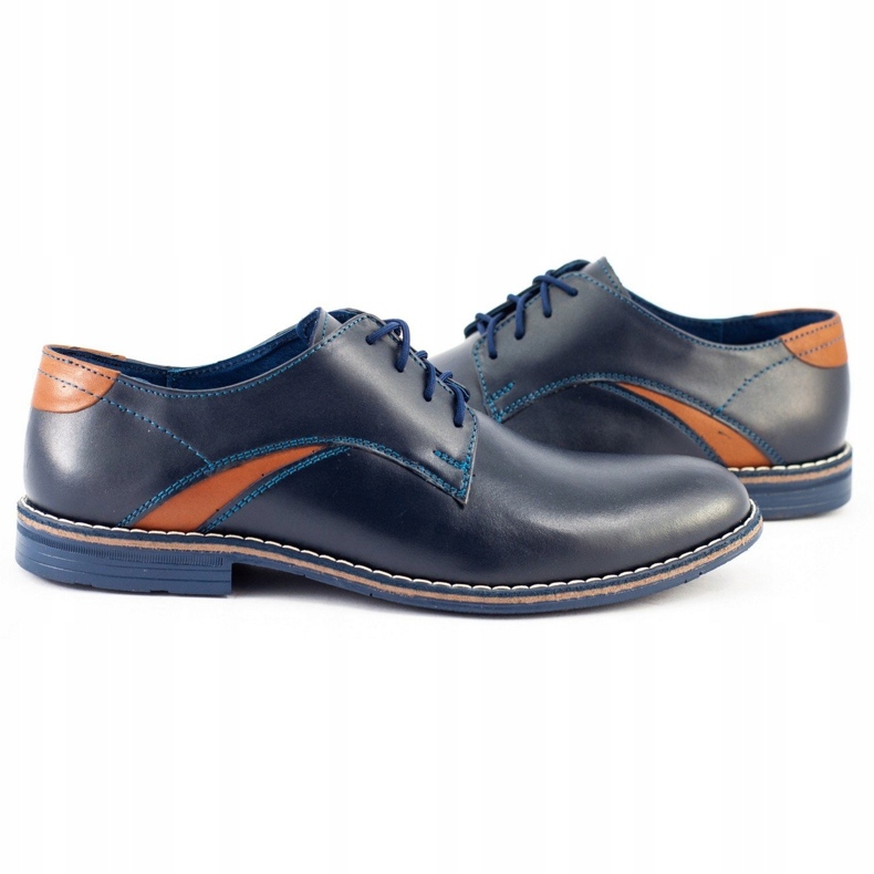 Lukas Chaussures élégantes pour hommes 253LU bleu marine 2 Lukas Chaussures élégantes pour hommes 253LU bleu marine 2