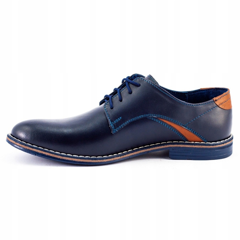 Lukas Chaussures élégantes pour hommes 253LU bleu marine 3 Lukas Chaussures élégantes pour hommes 253LU bleu marine 3