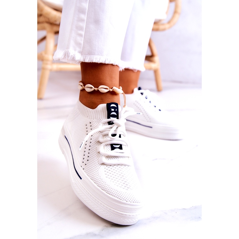 Chaussures de sport femme baskets GOE JJ2N4164 Blanc 2