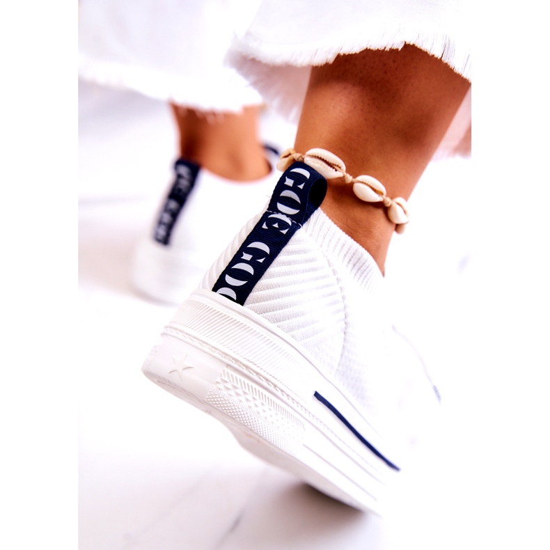 Chaussures de sport femme baskets GOE JJ2N4164 Blanc 4