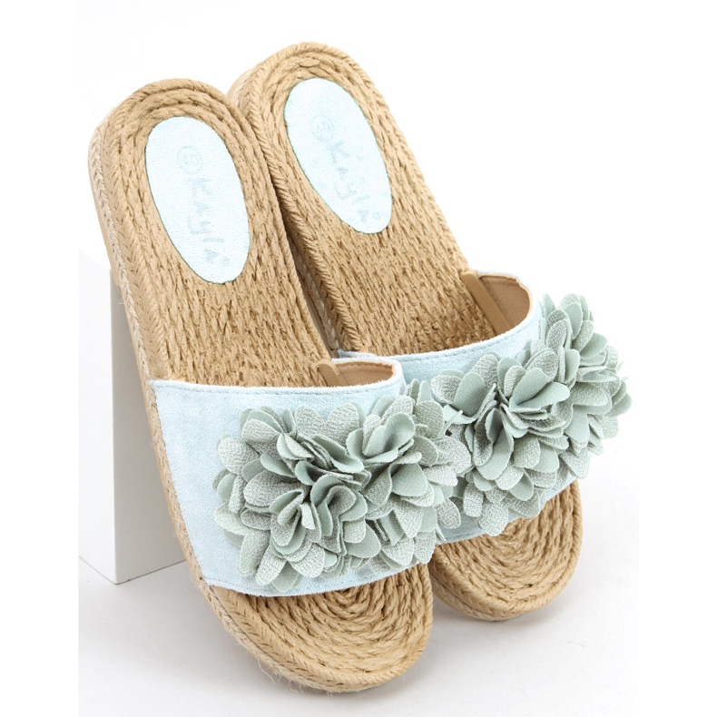 Chaussons Fiesta Floral Vert Primevère 2