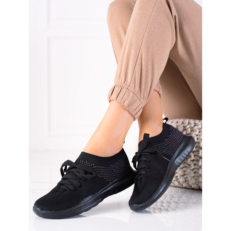 Chaussures de sport noires DK 1