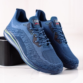 DK Chaussures de sport pour hommes bleu 1