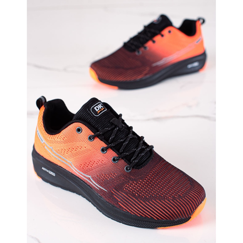 DK Chaussures de sport légères orange 1