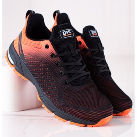 DK Chaussures de sport le noir orange 1