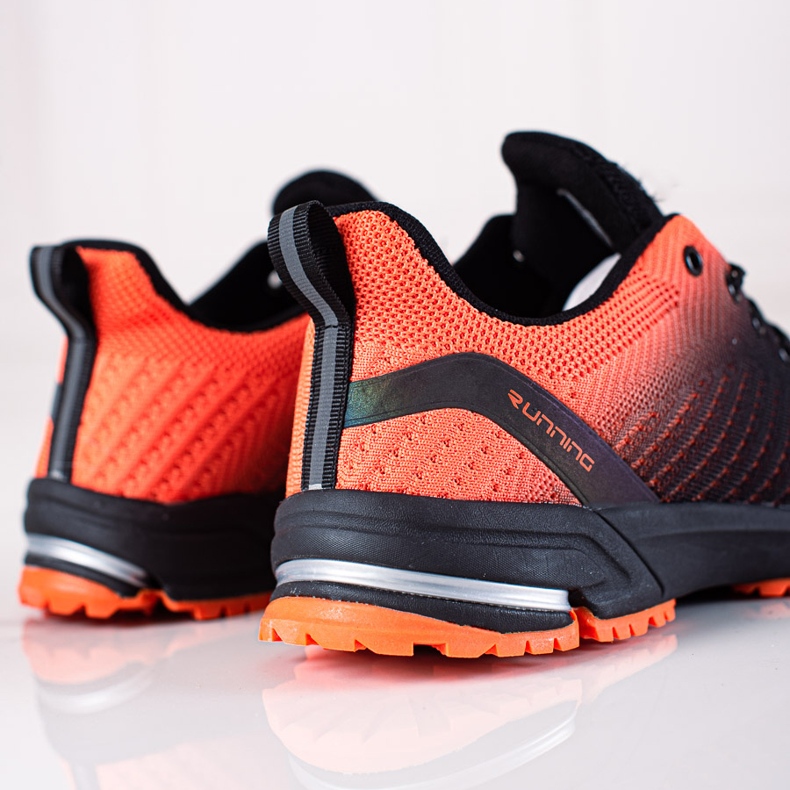 DK Chaussures de sport le noir orange 2