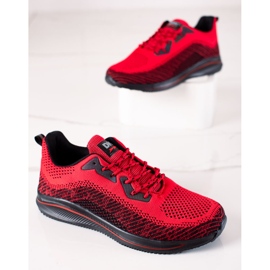 DK Chaussures de sport pour hommes rouge 2