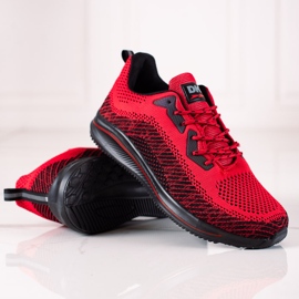 DK Chaussures de sport pour hommes rouge 1