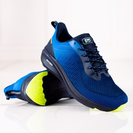DK Chaussures de sport confortables bleu marine bleu 1