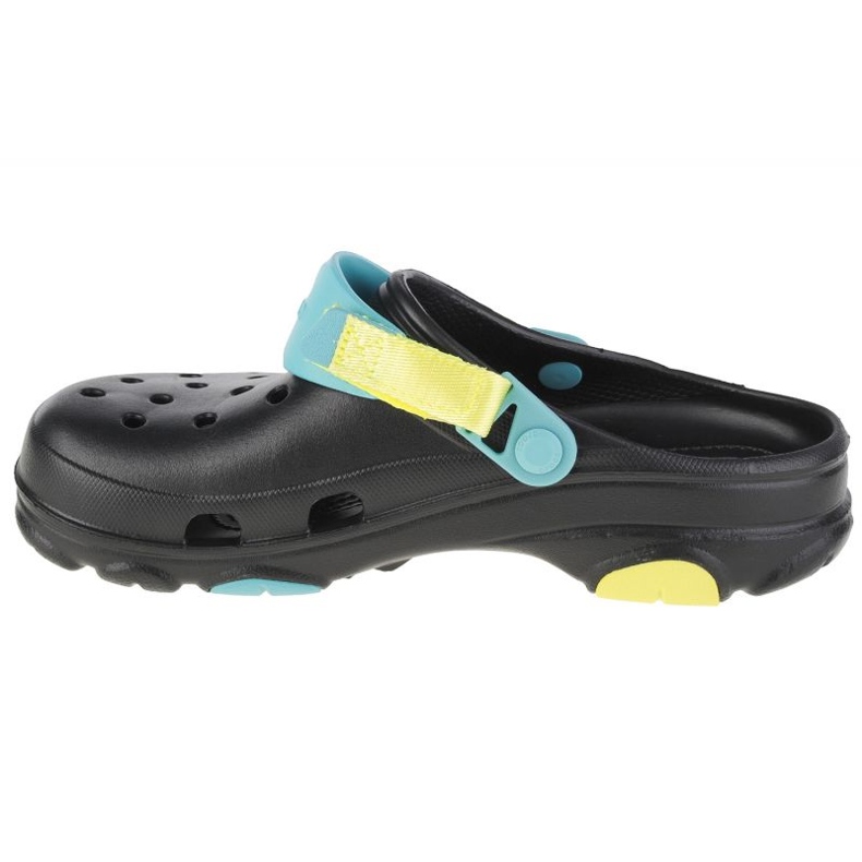 Crocs Classic Sabot Tout Terrain M 206340-0C4 noir bleu 1
