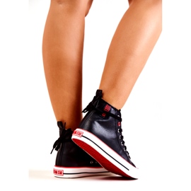 Baskets Hautes en Cuir Big Star JJ274131 Noir le noir 4