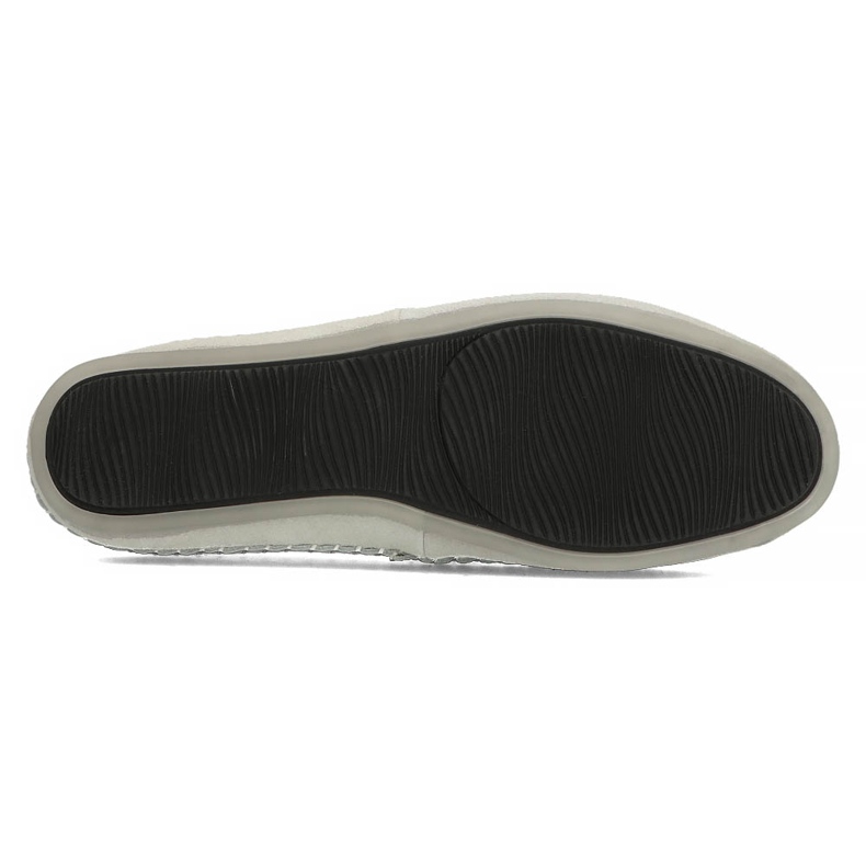 Chaussures en cuir Filippo DP031 / 22 WH blanc gris 5