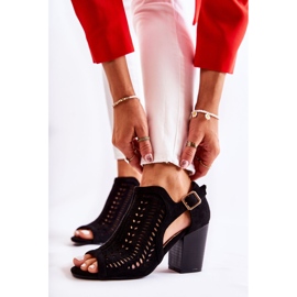 Bellucci Bottes pour femmes avec une coupe Spring Black Beyond Us le noir 5