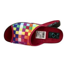 Chaussons Femme Adanex 27266 SAK1 rouge 5