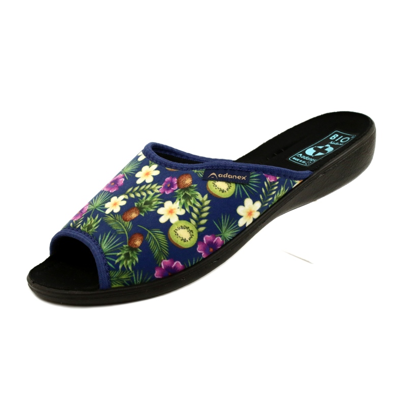 Chaussons Chaussons Kiwi Adanex DIK2 Tęg. G1/2 26061 Bleu marine violet multicolore vert 4