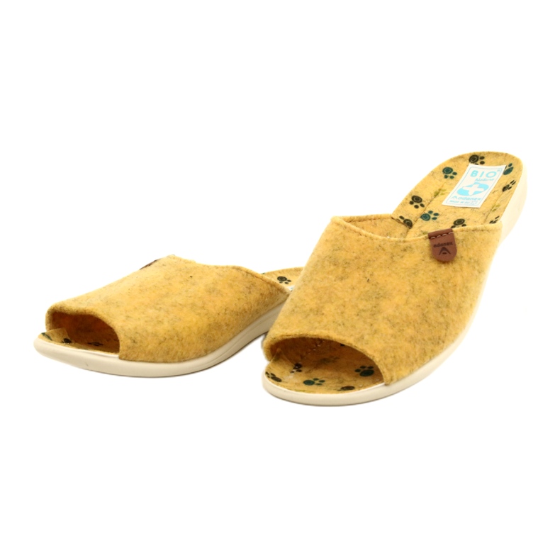 Chaussons Feutre Adanex 25493 jaune 3