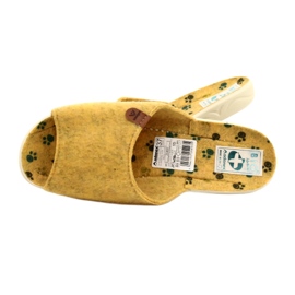 Chaussons Feutre Adanex 25493 jaune 5