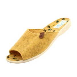 Chaussons Feutre Adanex 25493 jaune 4