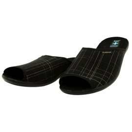 Adanex Pantoufles pour hommes Pantoufles 25954 Noir 2