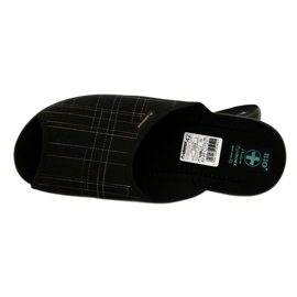 Adanex Pantoufles pour hommes Pantoufles 25954 Noir le noir 5