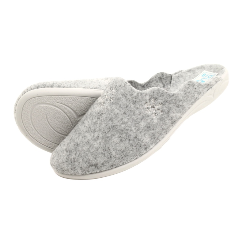 Chaussons Feutre Adanex 25686 Gris 5
