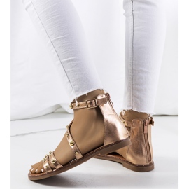 Sandales cloutées roses Krolt 1 Sandales cloutées roses Krolt 1