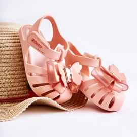 Sandales Enfant Avec Velcro Parfumées ZAXY JJ385036 Nude ['rose'] rose 2