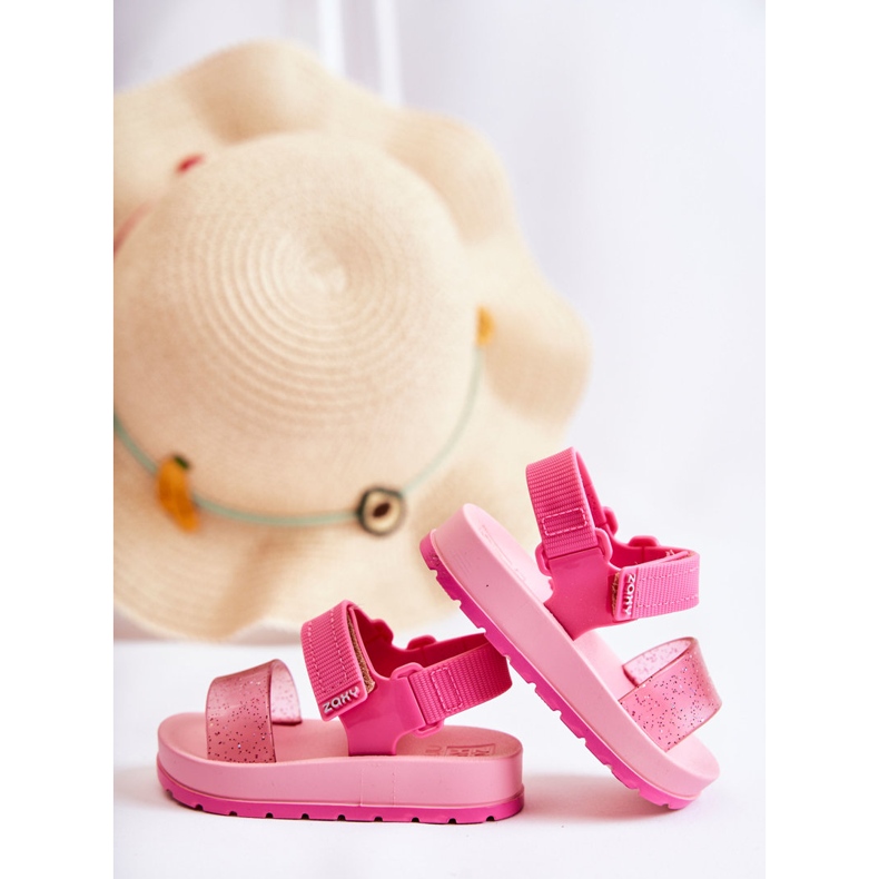 Sandales Confortables Enfant Parfumées ZAXY JJ385026 Rose ['rose'] 2