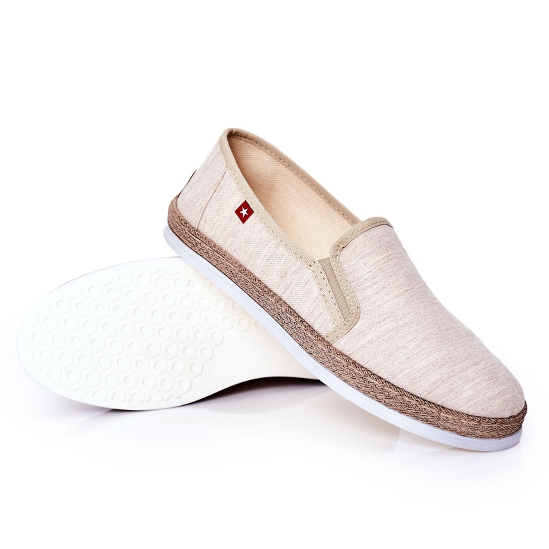 Espadrilles Homme Big Star HH176001 Beige 3