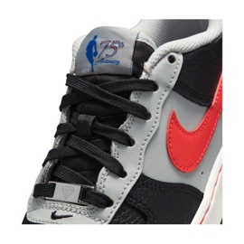 Nike Air Force 1 Emb Jr DJ9993-001 chaussures le noir multicolore 2