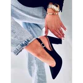 Escarpins à talon ouvert Spectra Negro noir 2