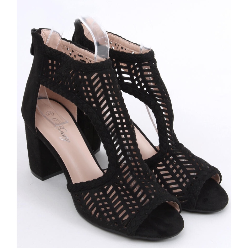 Sandales boho ajourées Vivian Noir le noir 1