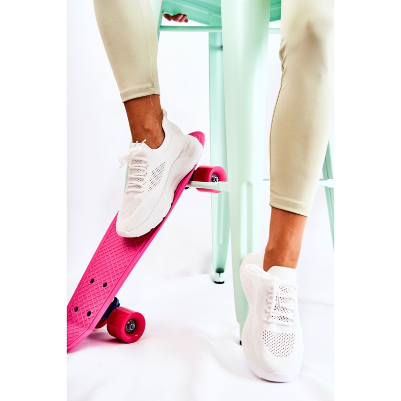 FK2 Chaussures de sport pour femmes Slip-on White Savanna blanche 1